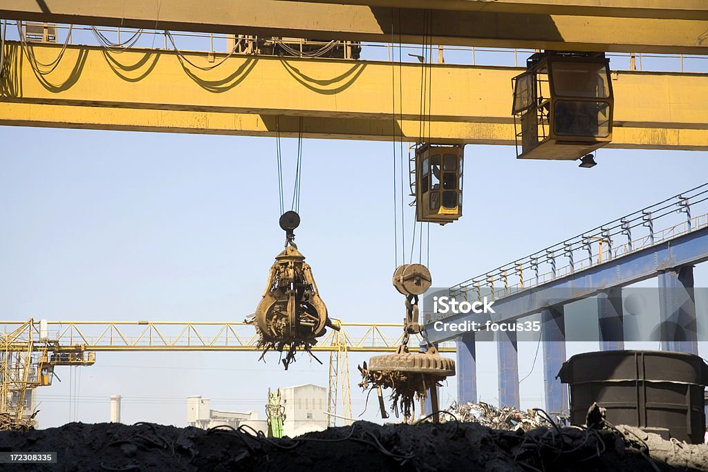 Grúa - Foto de stock de Puente grúa libre de derechos