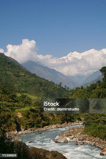 Marsyangdi Río Foto de stock y más banco de imágenes de Abierto - Abierto, Actividades recreativas, Aire libre