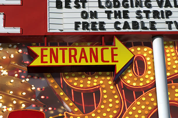Las Vegas signage. Photographed in the vintage Old District. 
