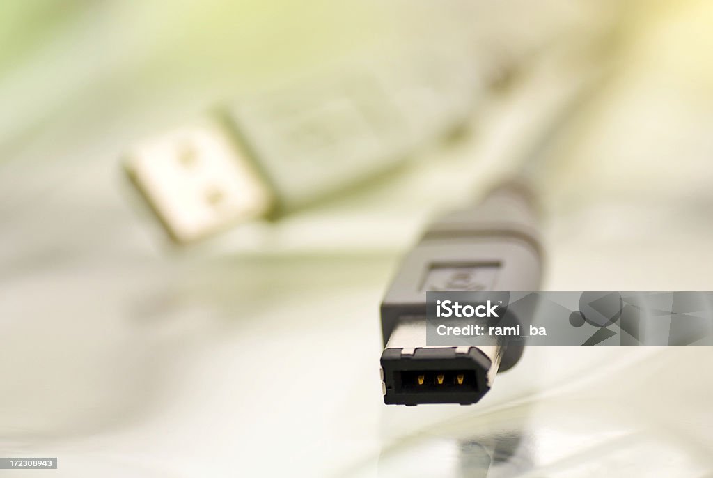 Cables Firewire - Foto de stock de Aparato de telecomunicación libre de derechos