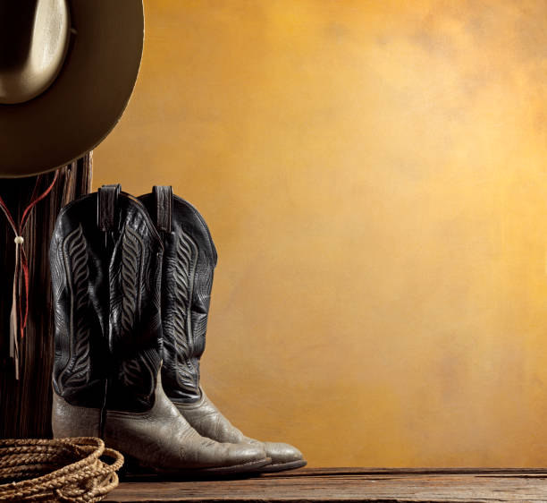 cowboy-stil - western theme stock-fotos und bilder