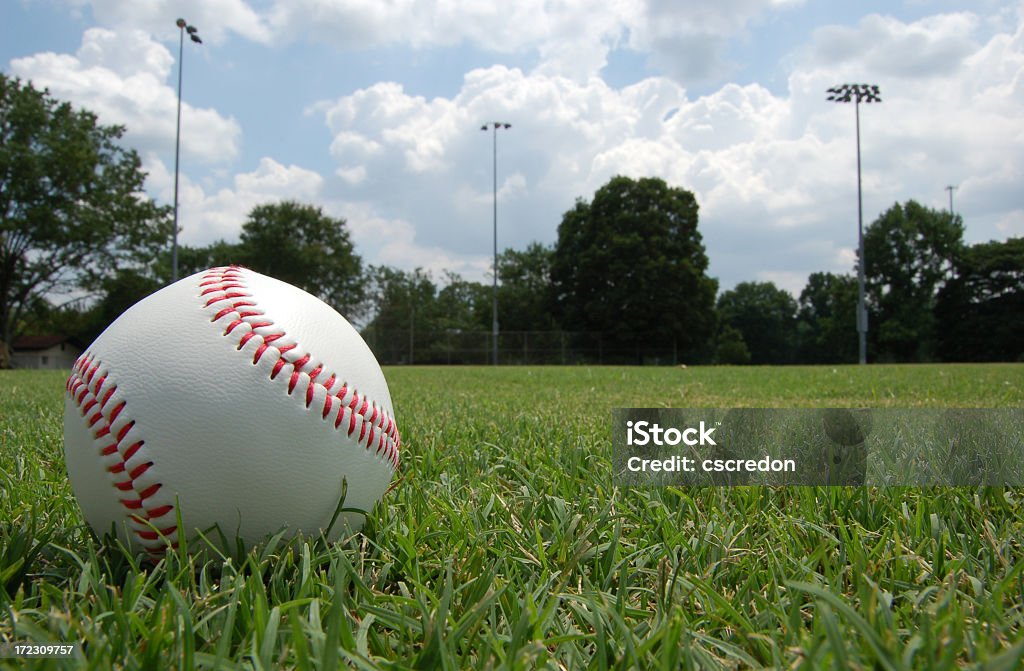 Campo de béisbol - Foto de stock de Béisbol libre de derechos