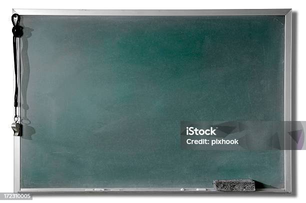 Chalkboard - Fotografie stock e altre immagini di Lavagna - Lavagna, Gessetto da lavagna, Sport