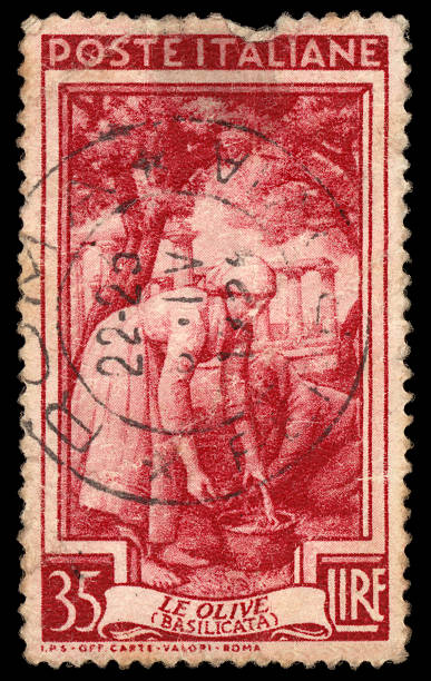 istock vintage italian stamp 172310212