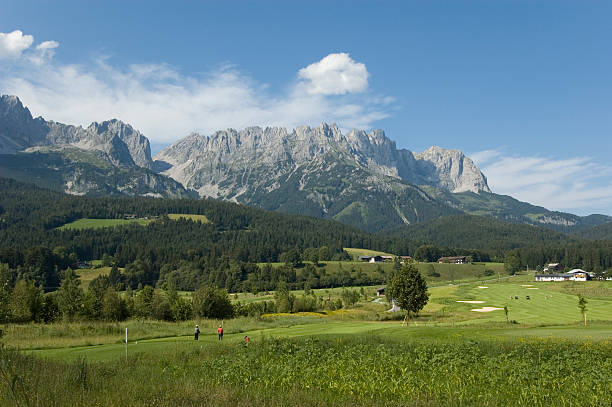 Golf Course stock photo