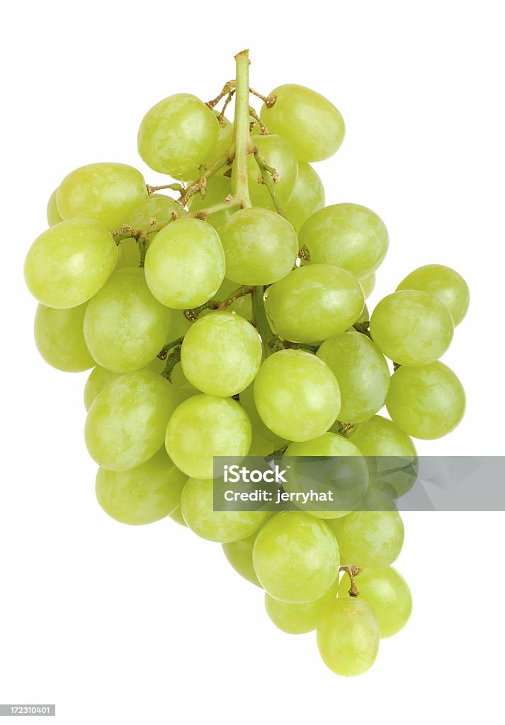 Racimo de uvas verde - Foto de stock de Alimento libre de derechos