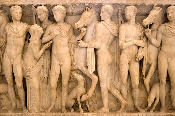 istock Roman frieze 172310523