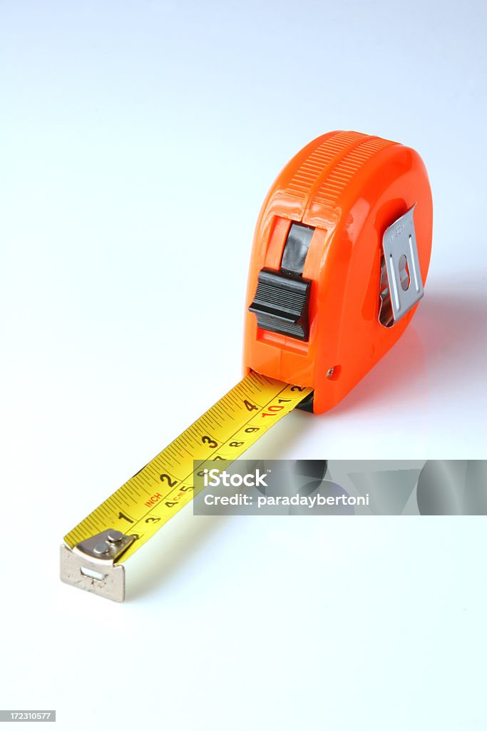 Measuring Tape ready Measuring Tape ready to work Construction Site Stock Photo