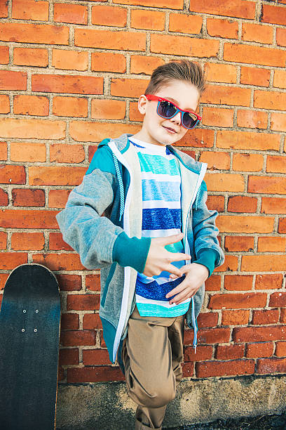 istock Young boy looking cool in skater clothing and cap 172310638