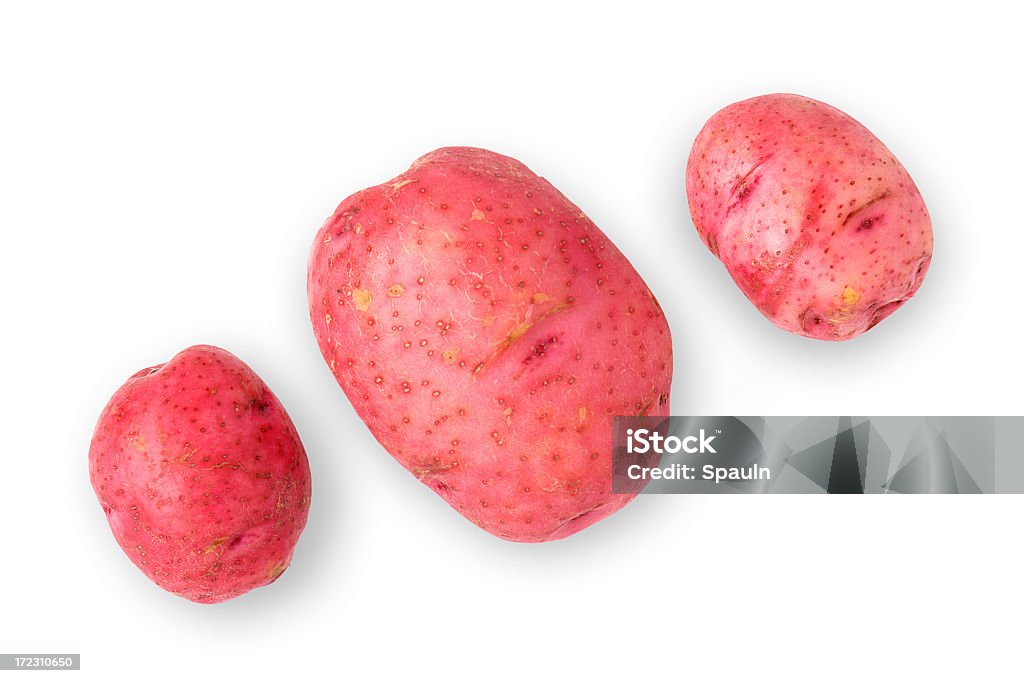 Tres de papas - Foto de stock de Patata roja libre de derechos