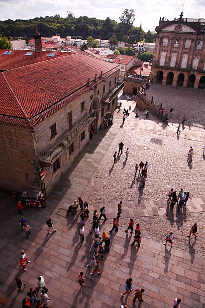 istock Obradoiro Square & Colexio de San Xerome 172310902
