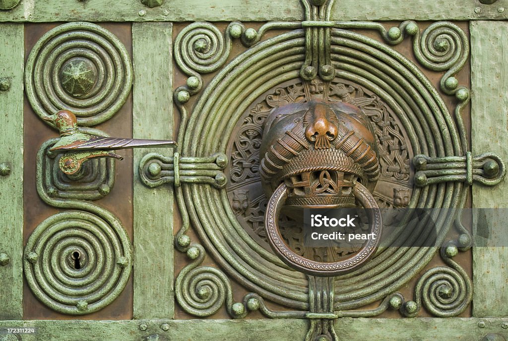 doorknocker magico - Foto stock royalty-free di Art Déco