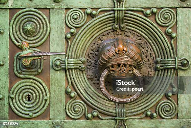 Doorknocker Magico - Fotografie stock e altre immagini di Art Déco - Art Déco, Porta, Architettura