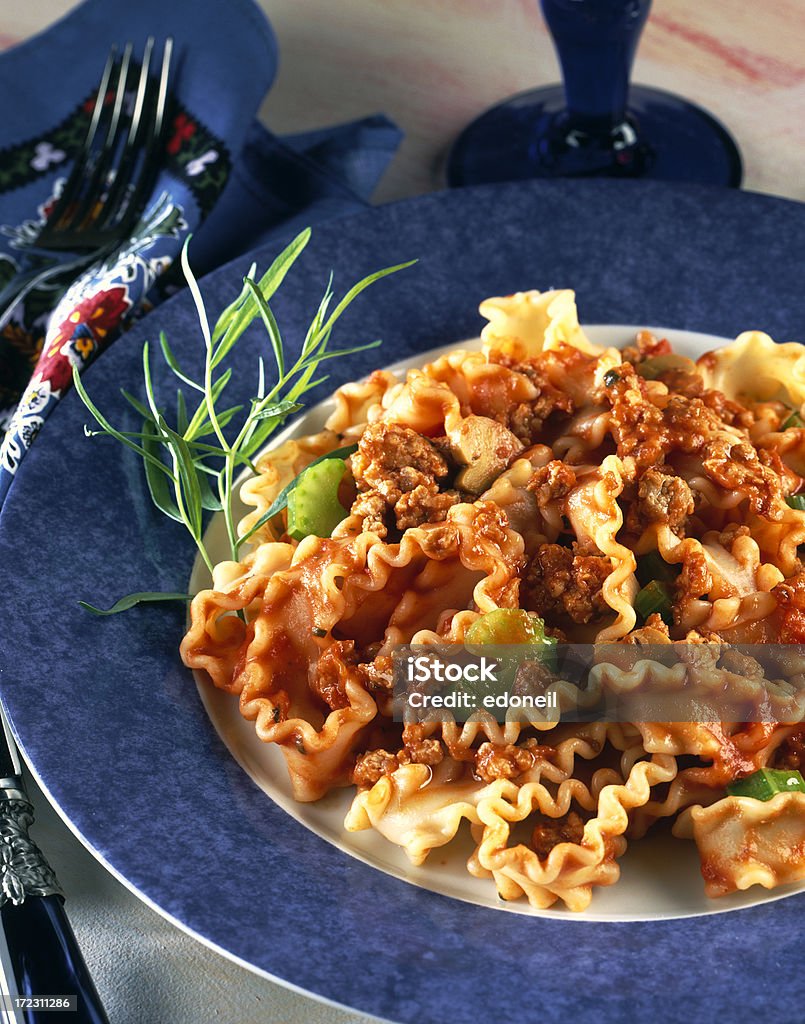 Lasagne plated.Italian cibo - Foto stock royalty-free di Tipo di cibo