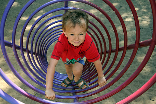 istock child on  round ladder 172311513