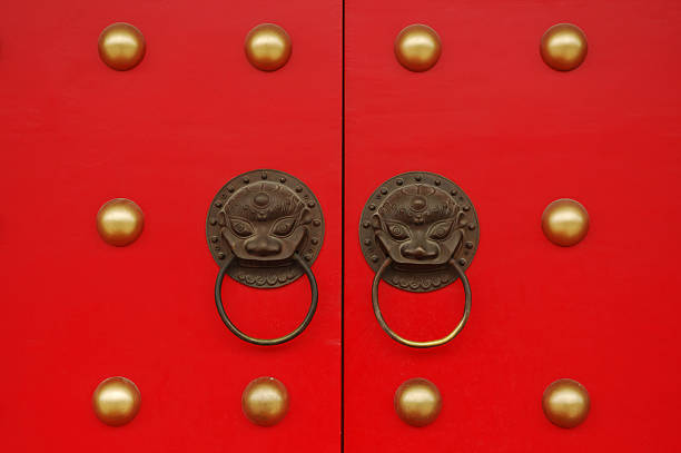 istock Chinese Door Knockers 172311568