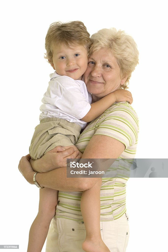 Бабушка и ее Внук - Стоковые фото 2-3 года роялти-фри