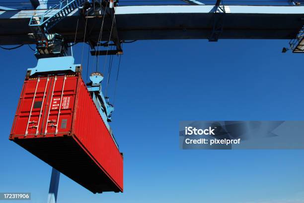 Shipping Container Stockfoto und mehr Bilder von Container - Container, Kran, Hafen
