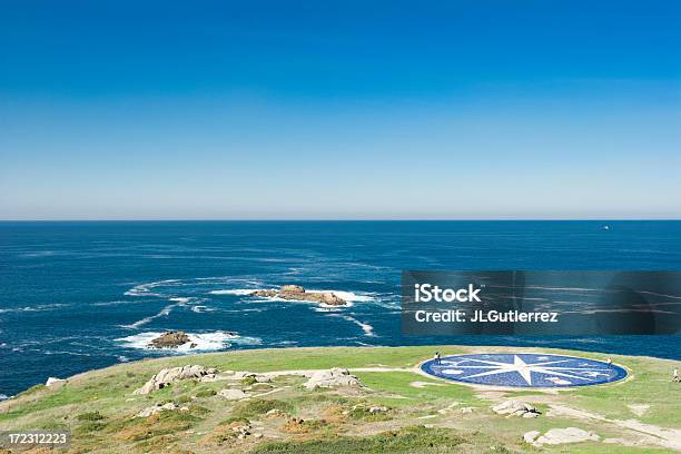 Terra In Acqua E Aria - Fotografie stock e altre immagini di La Coruña - Città della Galizia - La Coruña - Città della Galizia, Rosa dei venti, Acqua