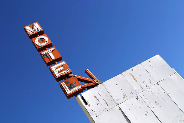 istock Vintage Motel Sign 172312415