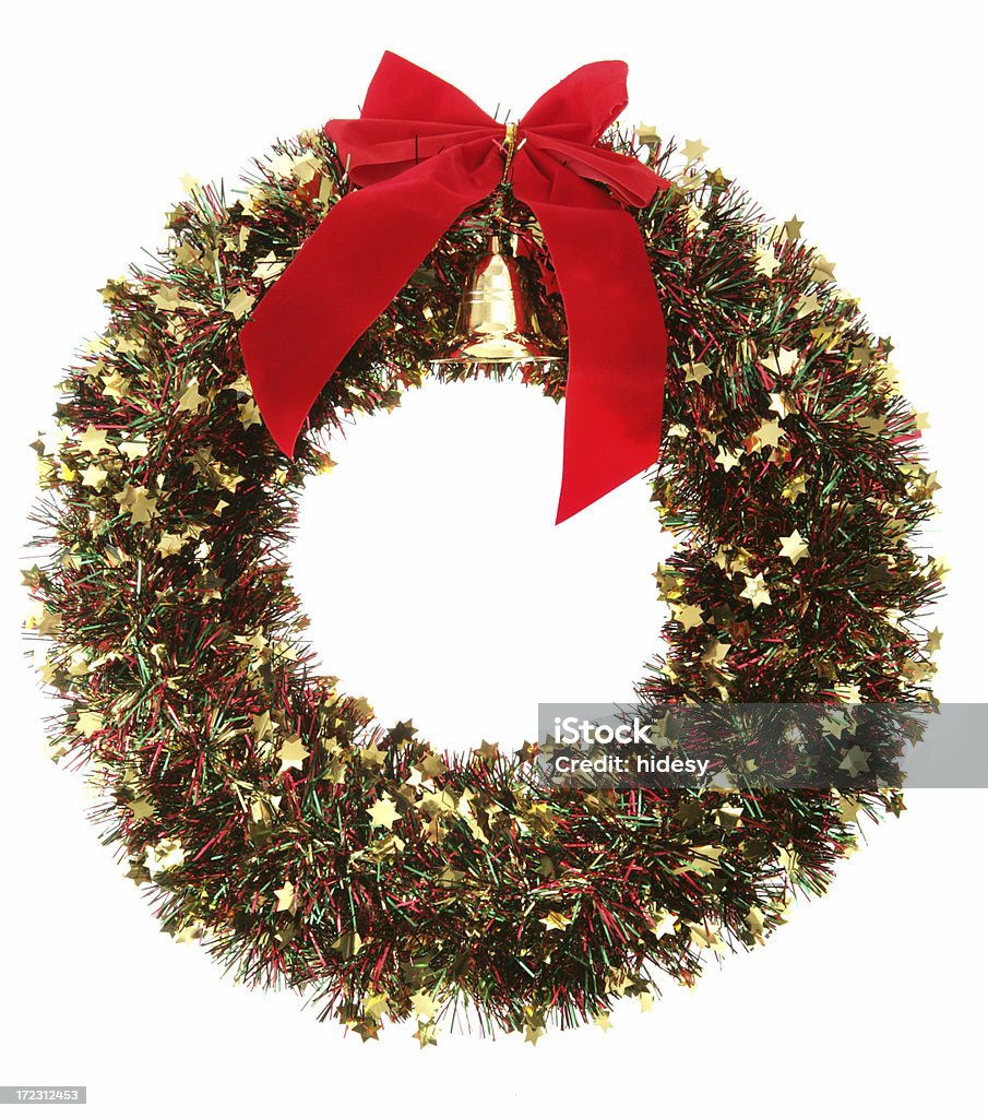 Corona de Navidad - Foto de stock de Corona - Arreglo floral libre de derechos