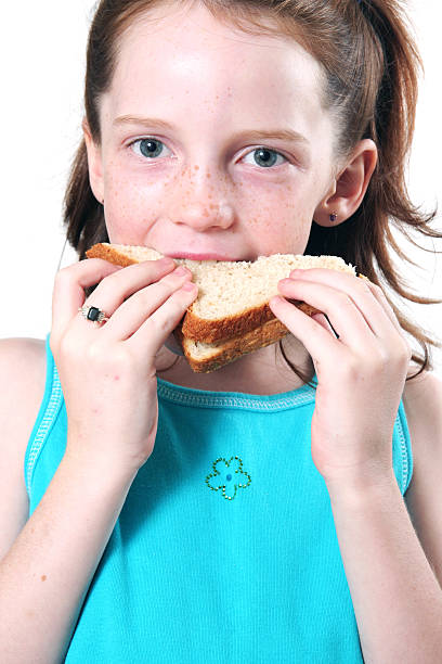 istock Girl and her Sandwich 172312594