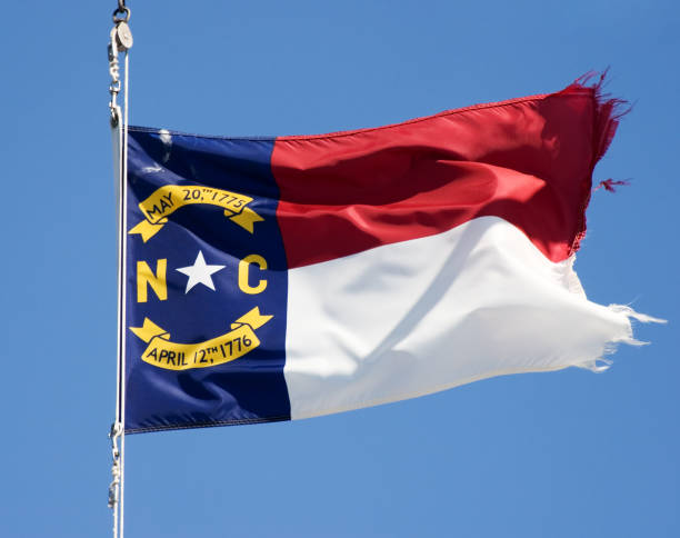istock Used North Carolina Flag 172313228