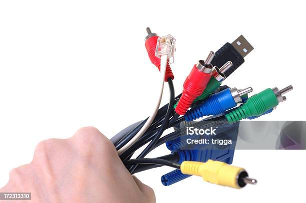 Que Cable Foto de stock y más banco de imágenes de Cable - Cable, Puño - Gesticular, Recortable