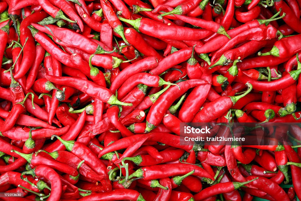 Red hot chili pepper - Lizenzfrei Chili-Schote Stock-Foto