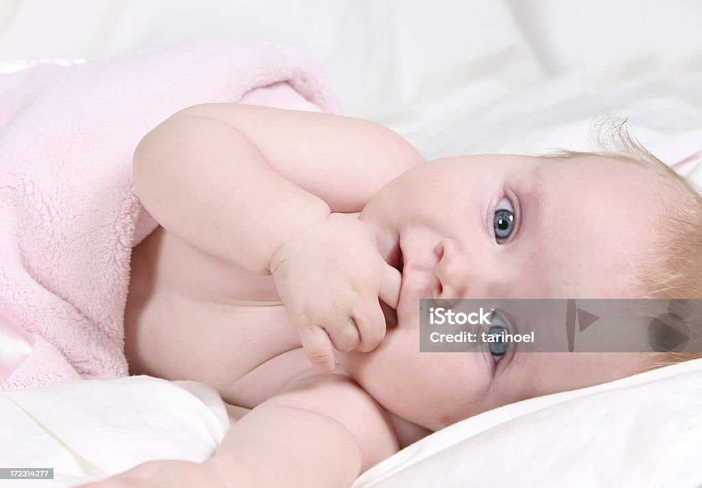 Bonito em rosa 5 - Royalty-free 6-11 meses Foto de stock