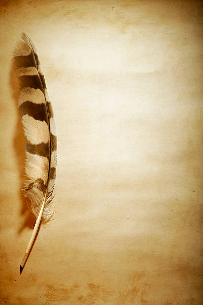 istock Quill pen on old paper 172314479