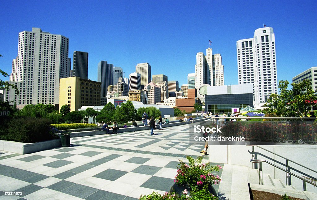 San Francisco w centrum miasta - Zbiór zdjęć royalty-free (Architektura)