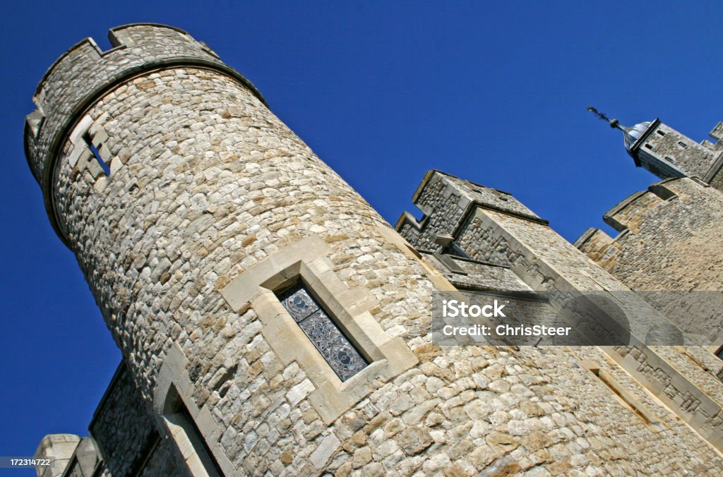 배틀 월스 the Tower of London - 로열티 프리 런던 타워 스톡 사진
