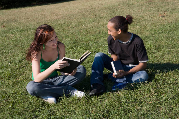 istock Interracial friends sitting and talking 172315037