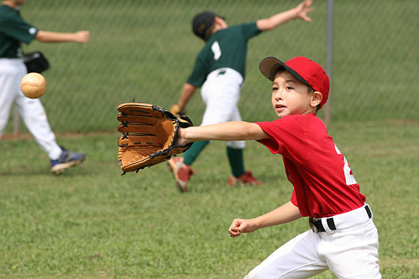 de basebol - baseball baseballs catching baseball glove imagens e fotografias de stock