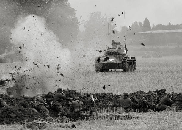 guerra - military us military tank land vehicle - fotografias e filmes do acervo