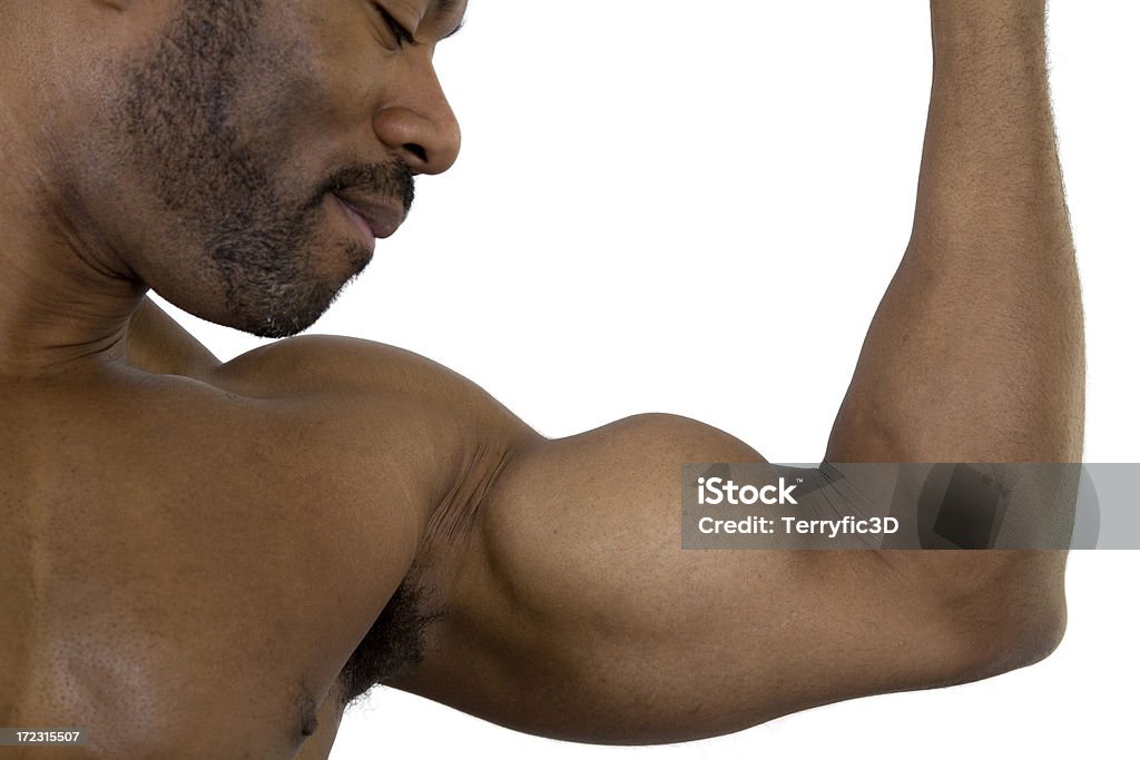 Fitness, Focus on Biceps "Closer cropping of the biceps, this time camera is focused on the biceps, not the face." Active Lifestyle Stock Photo