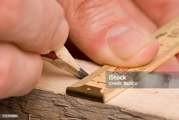 Hands To Work Stock Photo - Download Image Now - Ruler, Thumb, Activity