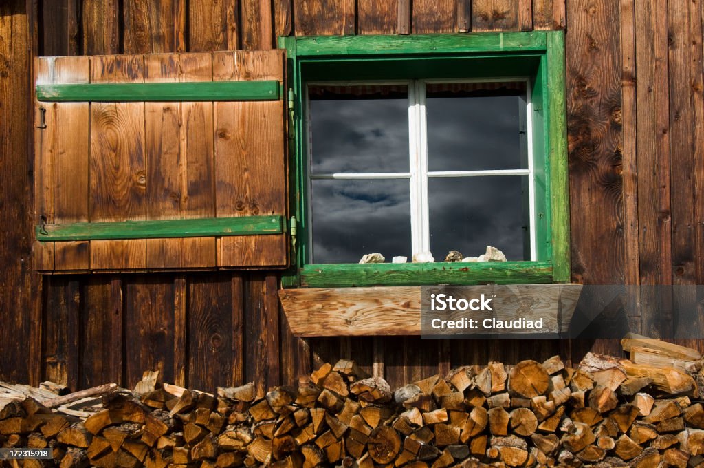 Window "Old window of austrian house, see my other pics:" Architectural Feature Stock Photo