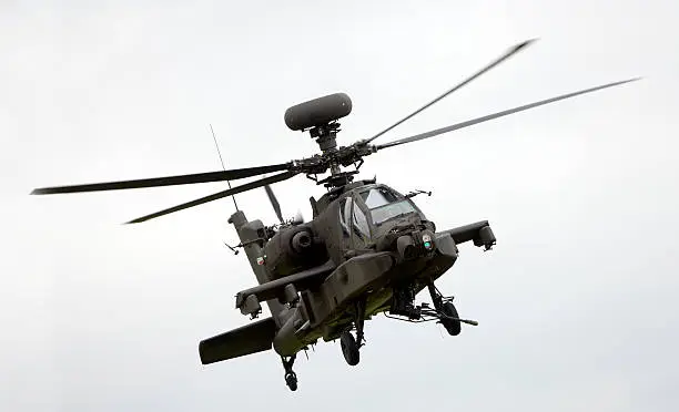 Photo of Large military helicopter in flight