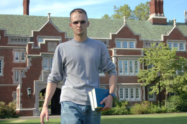 istock College Student Walks Away From School 172316493
