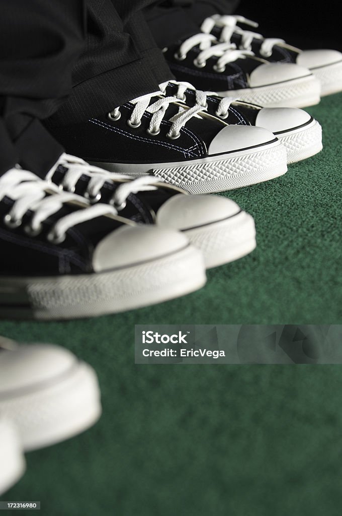 Black-Sneaker - Lizenzfrei Erwachsene Person Stock-Foto