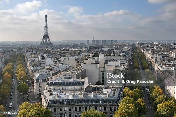 Photo libre de droit de Toits De Paris banque d'images et plus d'images libres de droit de Capitales internationales - Capitales internationales, Ciel, Culture française