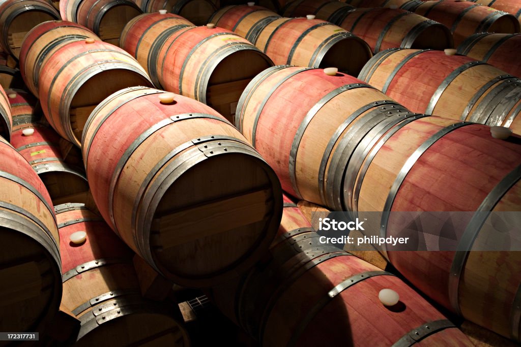 Barril de vinho usa - Foto de stock de Agricultura royalty-free