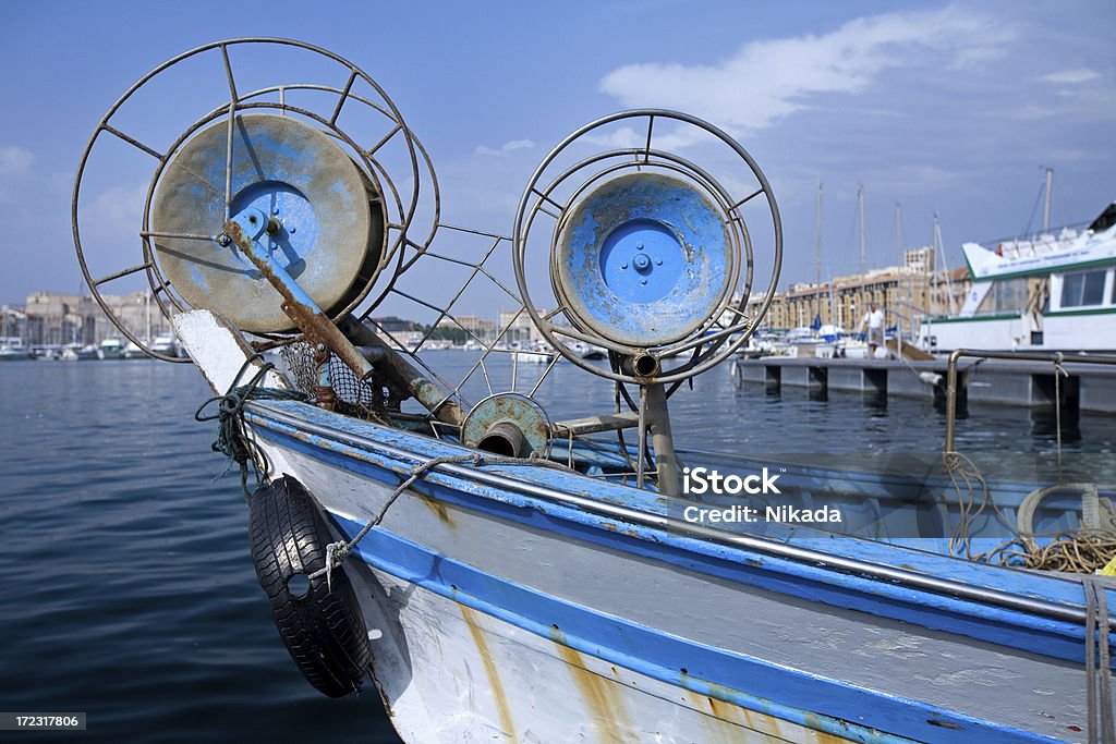 Alter Hafen von Marseille - Lizenzfrei Alt Stock-Foto