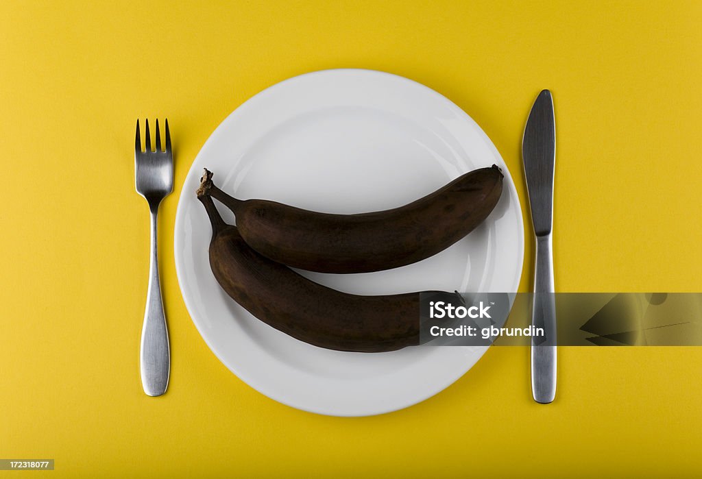 Estragar bananas! - Royalty-free Alimentação Não-saudável Foto de stock