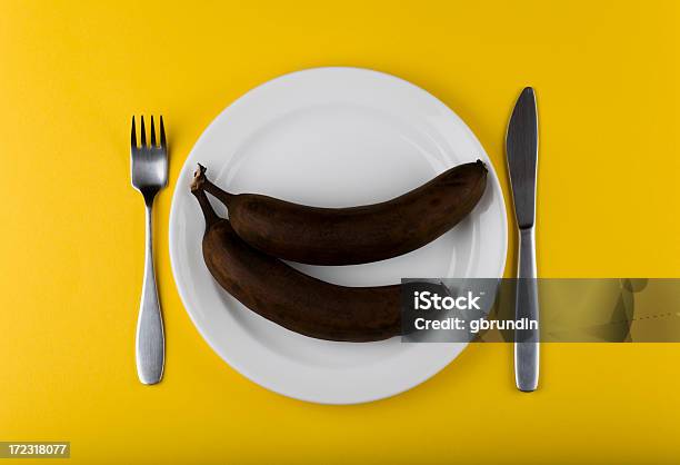 Estragar Bananas - Fotografias de stock e mais imagens de Alimentação Não-saudável - Alimentação Não-saudável, Almoço, Amarelo