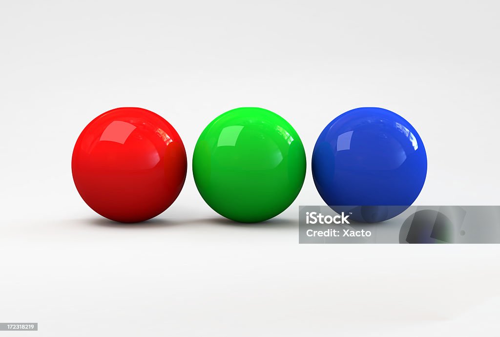 Rgb_balls - Foto de stock de Artigo de armarinho royalty-free