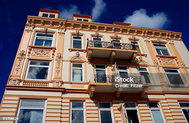 Colorido Estuque - Fotografias de stock e mais imagens de Hamburgo - Hamburgo, Residência na Cidade, Amarelo