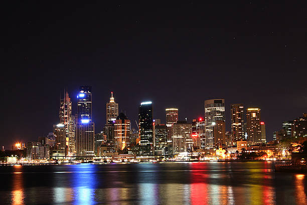 istock Night skyline of Sydney City CBD 172318937